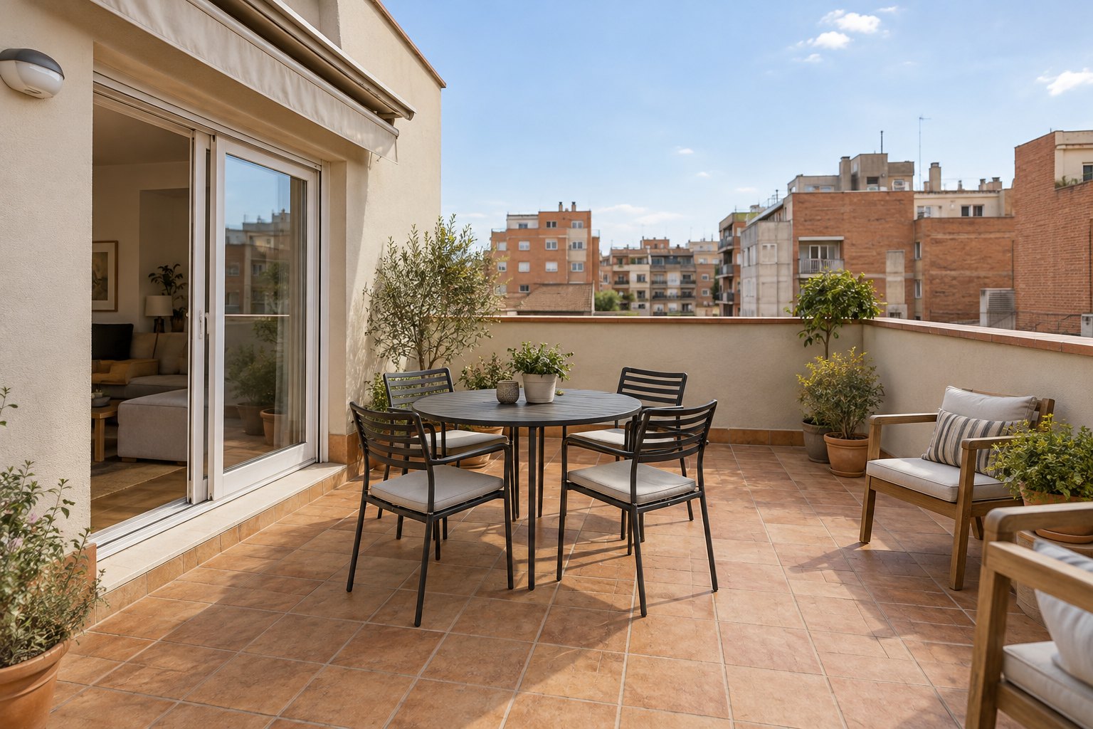 Mediterranean penthouse