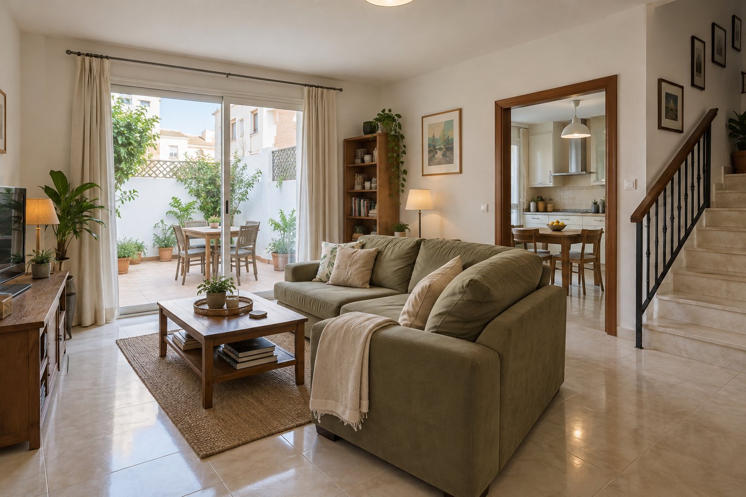 A Mediterranean home
