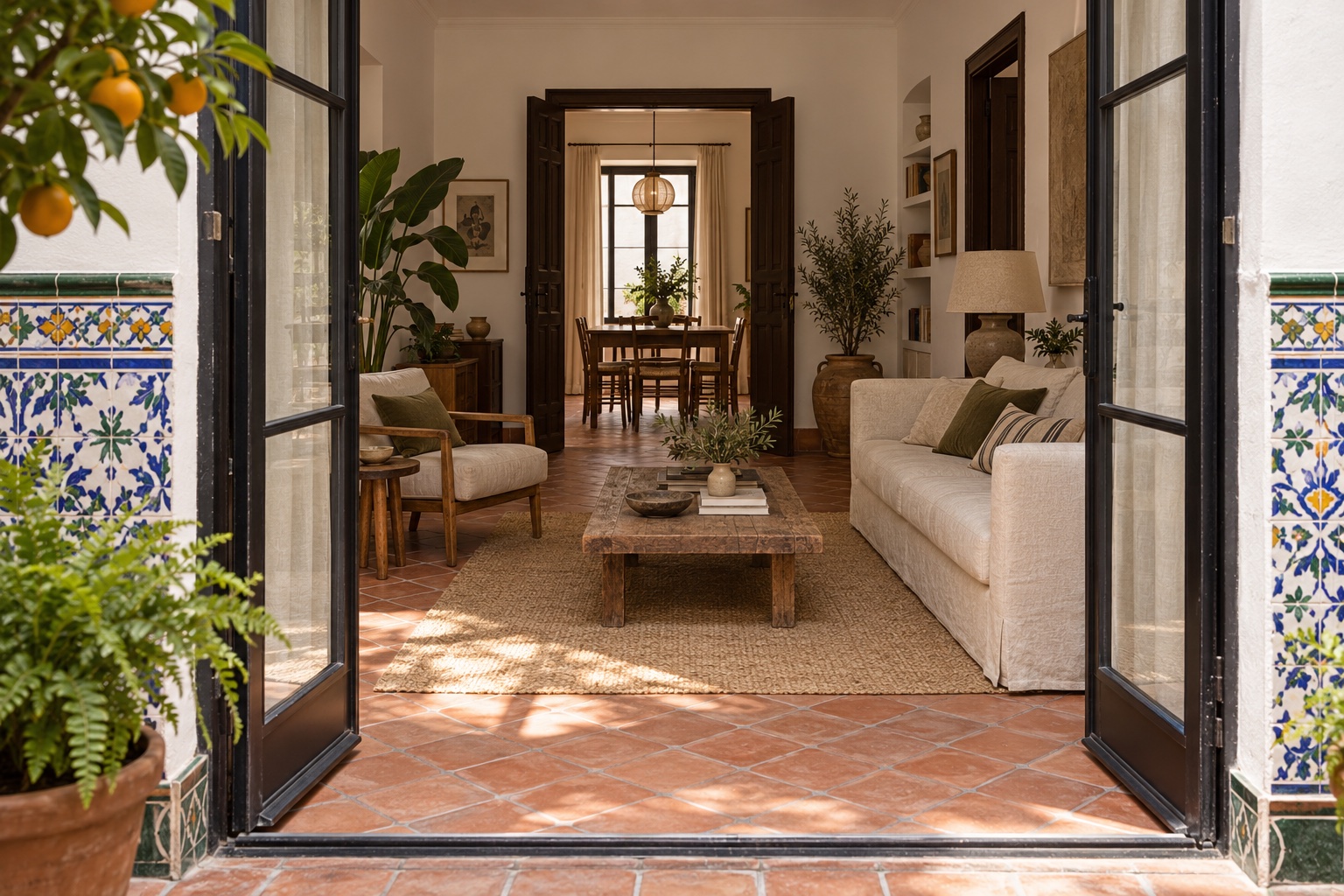 Triana courtyard — 2